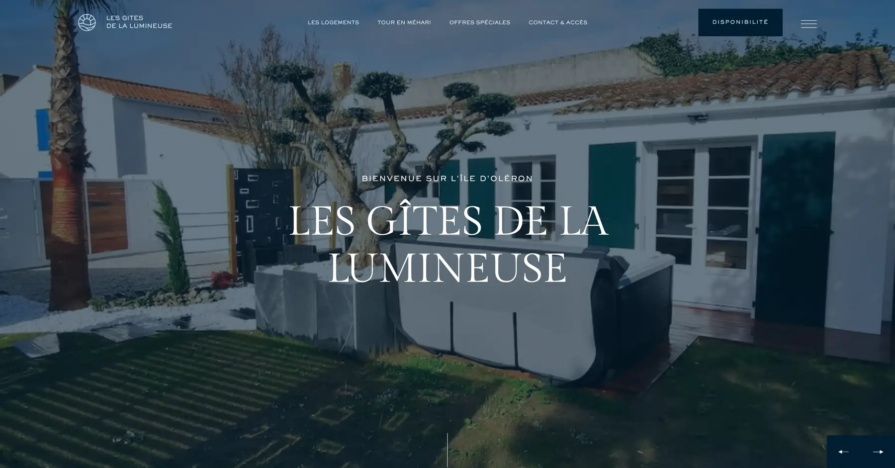 Présentation d'un site réalisé pour un client