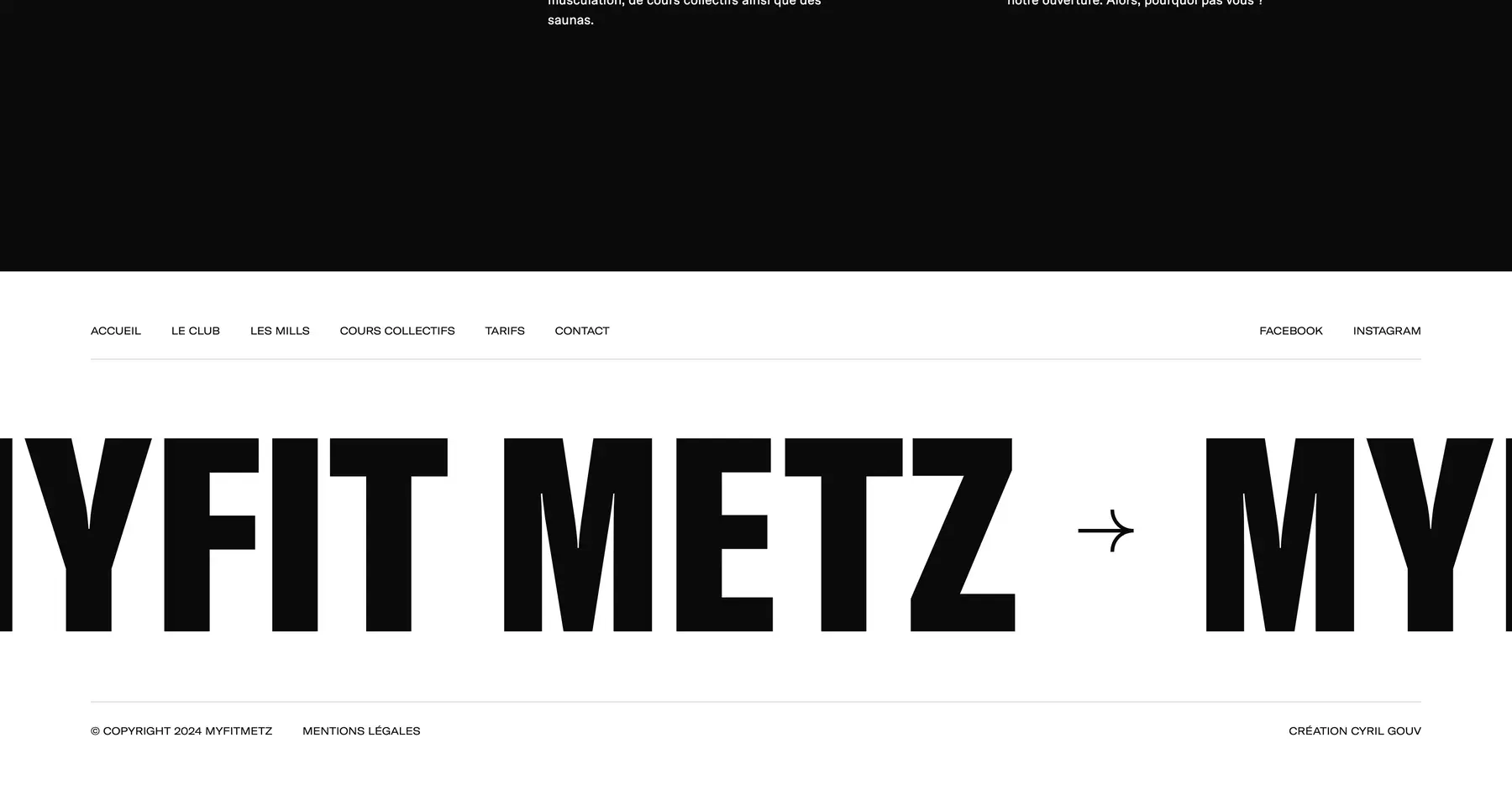 Présentation d'un site réalisé pour un client